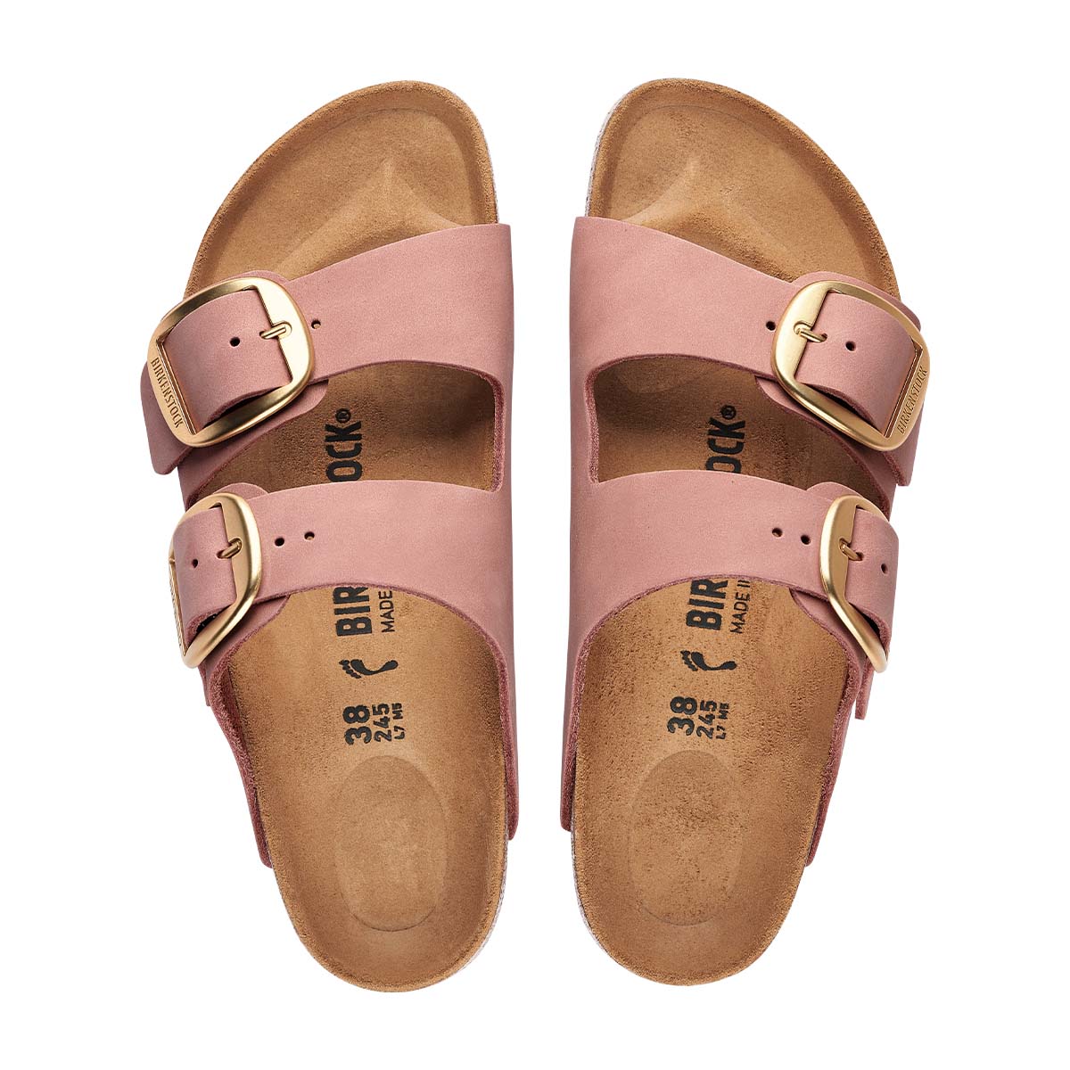 Birkenstock Arizona Big Buckle Old Rose כפכפי בירקנשטוק לנשים אריזונה