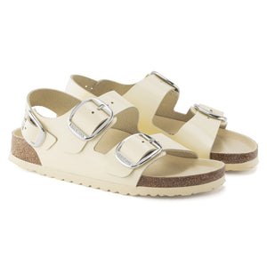 Birkenstock Big Buckle High Shine Butter HEX High Shine Butter בירקנשטוק סנדלי נשים