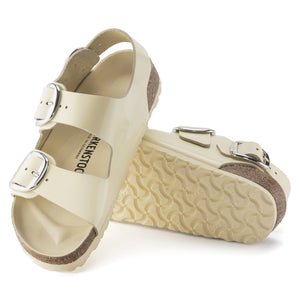 Birkenstock Big Buckle High Shine Butter HEX High Shine Butter בירקנשטוק סנדלי נשים