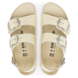 Birkenstock Big Buckle High Shine Butter HEX High Shine Butter בירקנשטוק סנדלי נשים