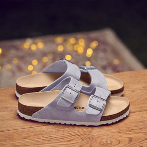 Birkenstock Arizona BS Shimmering Purple Fog בירקנשטוק כפכפי נשים