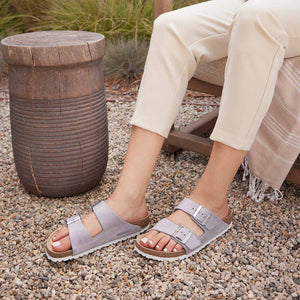 Birkenstock Arizona BS Shimmering Purple Fog בירקנשטוק כפכפי נשים