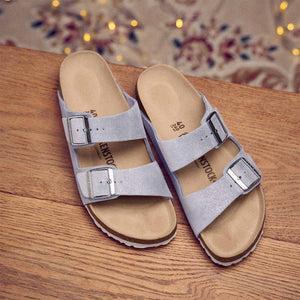 Birkenstock Arizona BS Shimmering Purple Fog בירקנשטוק כפכפי נשים