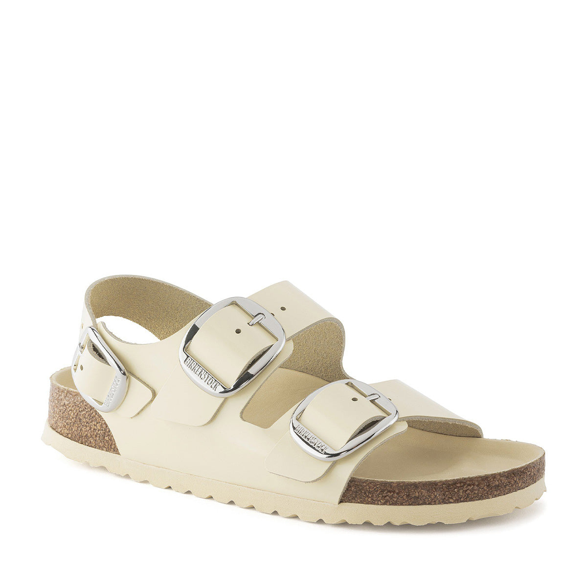 Birkenstock Big Buckle High Shine Butter HEX High Shine Butter בירקנשטוק סנדלי נשים