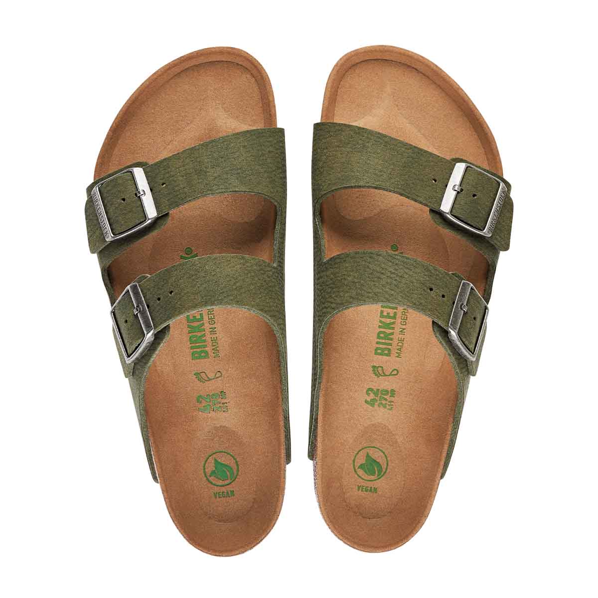 Birkenstock Arizona BS Desert Dust Thyme כפכפי בירקנשטוק אריזונה לגברים