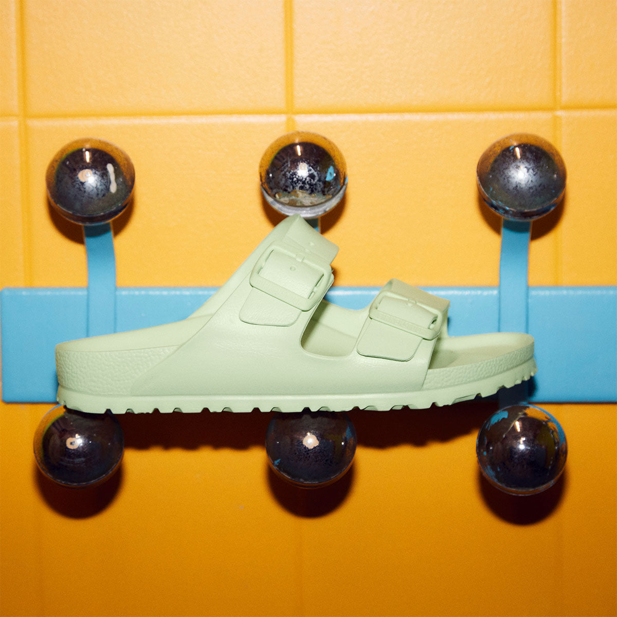 Birkenstock Arizona EVA Lime בירקנשטוק כפכפי נשים