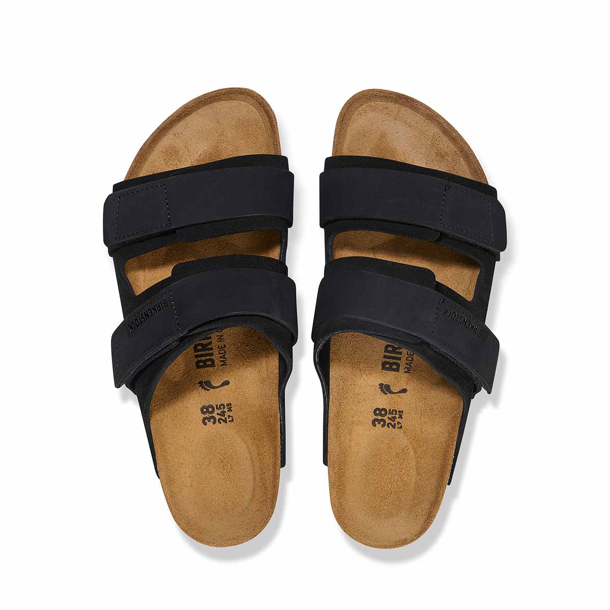 Birkenstock Uji Black כפכפי בירקנשטוק אוג'י שחור