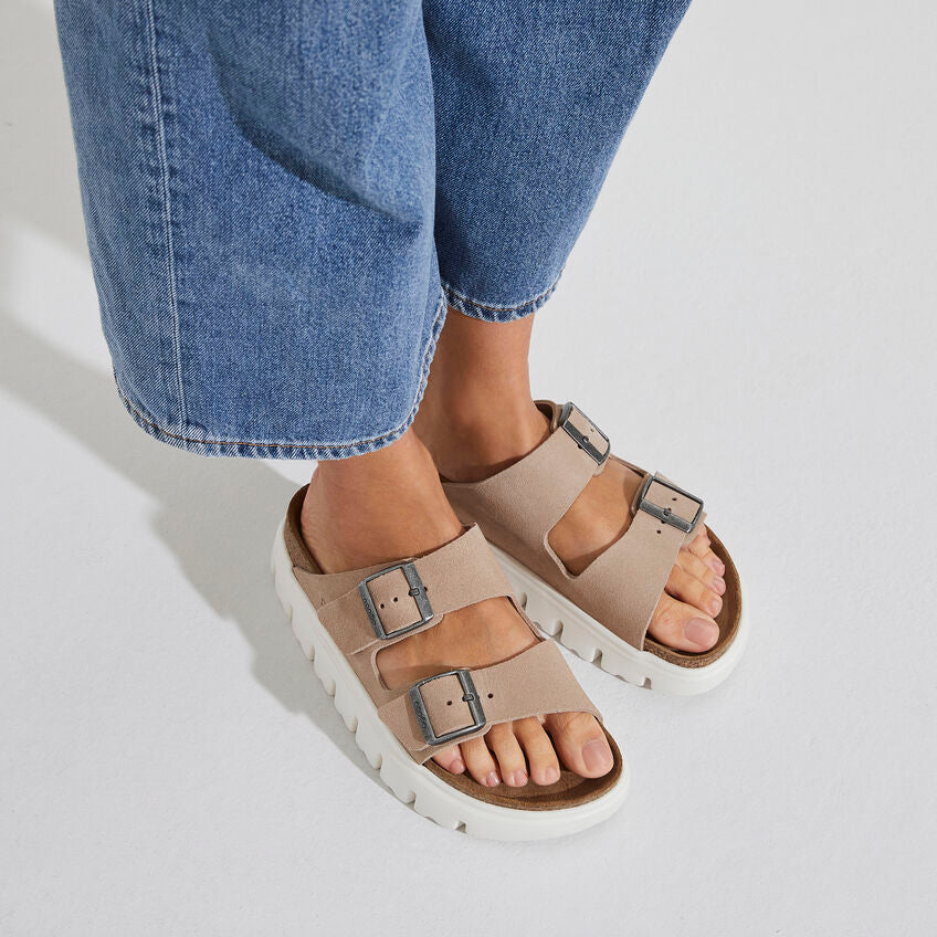 Birkenstock Arizona PAP Chunky Warm Sand כפכפי נשים