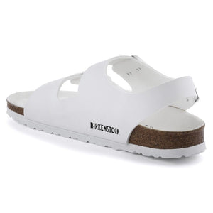 Birkenstock Milano Birko-Flor Triples White בירקנשטוק סנדלי נשים מילאנו לבן