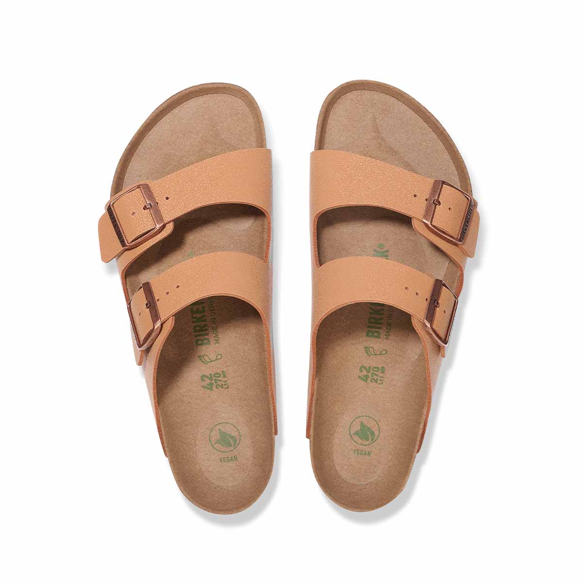 Birkenstock Arizona BS Pecan בירקנשטוק כפכפי נשים אריזונה פקאן