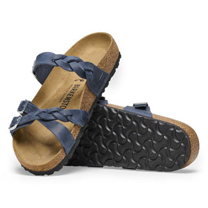 בירקנשטוק כפכפי נשים פרנקה Birkenstock Franca Braided Navy