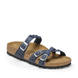 בירקנשטוק כפכפי נשים פרנקה Birkenstock Franca Braided Navy