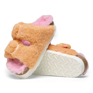 Birkenstock Arizona Big Buckle PAP Papaya Candy Pink אריזונה פרווה פלטפורמה