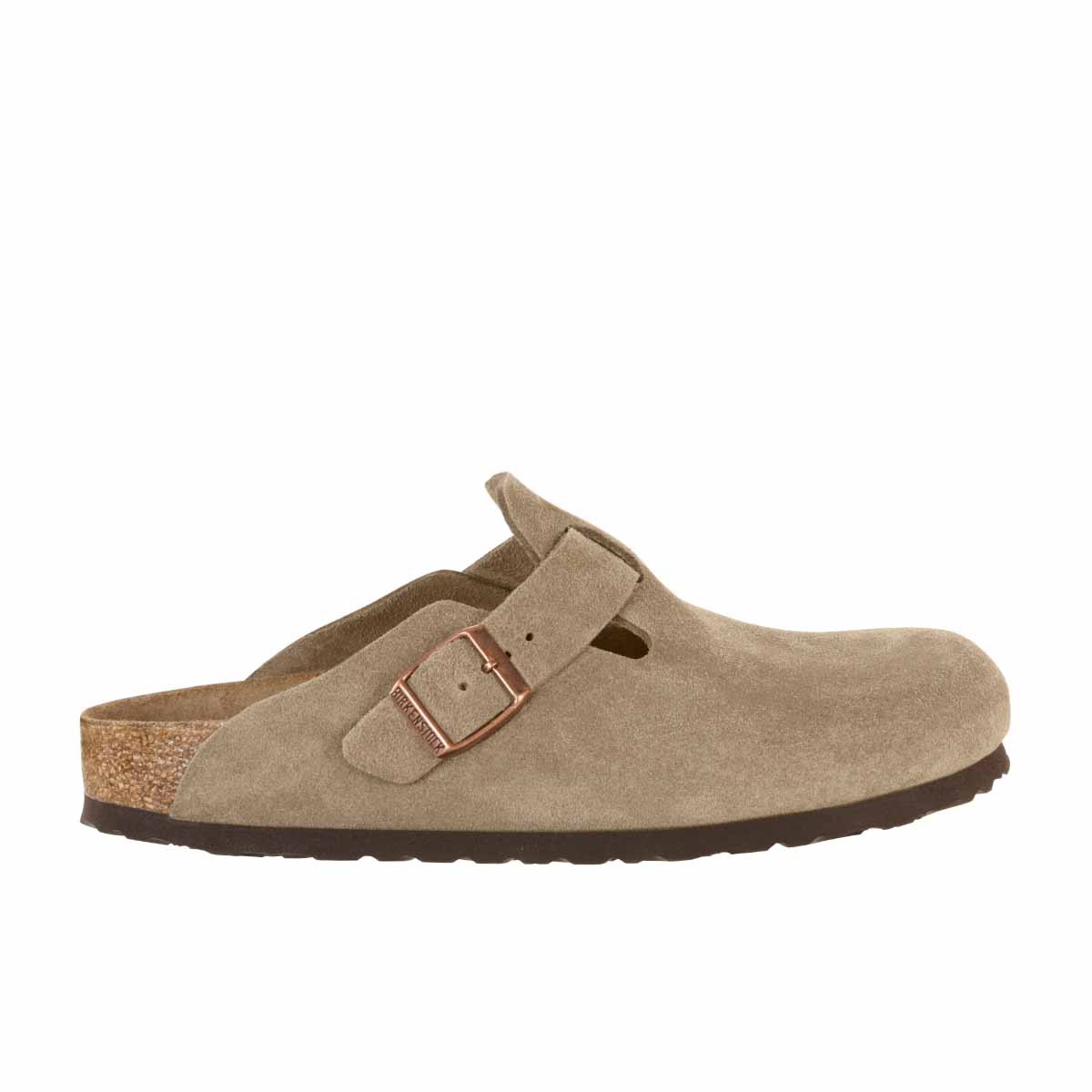 Birkenstock Boston SFB VL Taupe בירקנשטוק כפכפי יוניסקס בוסטון טיופ