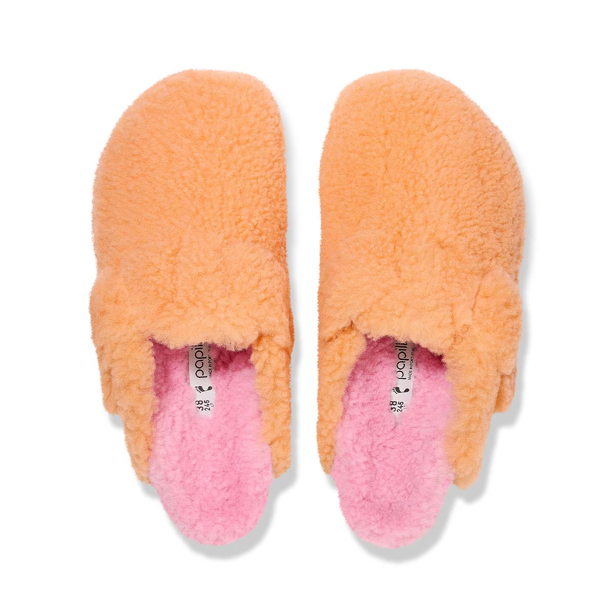 Birkenstock Boston Big Buckle PAP Papaya Candy Pink כפכפי בירקנשטוק בוסטון אבזם פאפיה