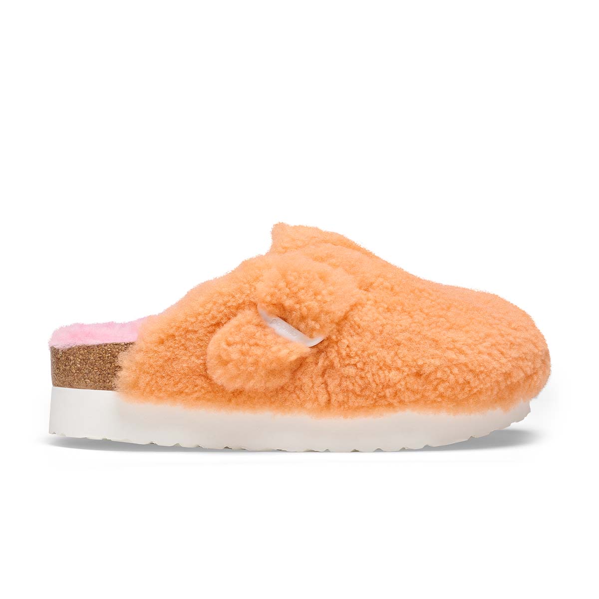 Birkenstock Boston Big Buckle PAP Papaya Candy Pink כפכפי בירקנשטוק בוסטון אבזם פאפיה