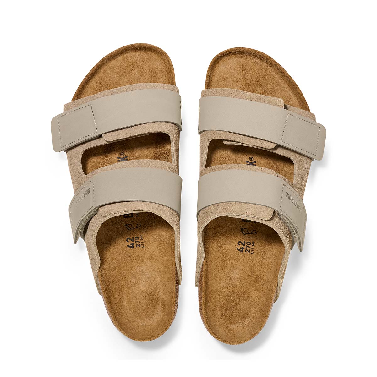 Birkenstock Uji Taupe כפכפי בירקנשטוק אוג'י טיופ
