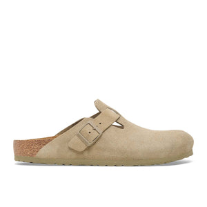 Birkenstock Boston Faded Khaki כפכפי בירקנשטוק לגברים בוסטון חאקי