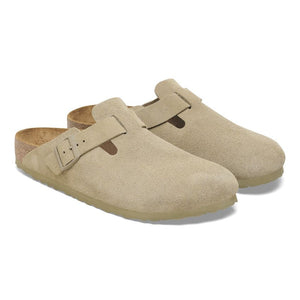 בירקנשטוק כפכפי יוניסקס בוסטון חאקי Birkenstock Boston Faded Khaki