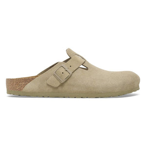 בירקנשטוק כפכפי יוניסקס בוסטון חאקי Birkenstock Boston Faded Khaki