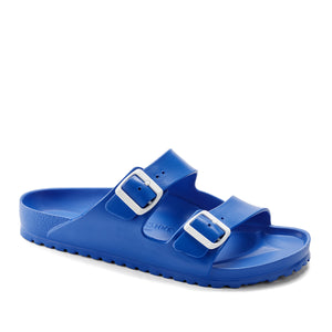 בירקנשטוק כפכפי גברים Birkenstock Arizona EVA Ultra Blue White Buckle