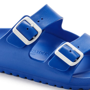 בירקנשטוק כפכפי גברים Birkenstock Arizona EVA Ultra Blue White Buckle