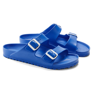 בירקנשטוק כפכפי גברים Birkenstock Arizona EVA Ultra Blue White Buckle