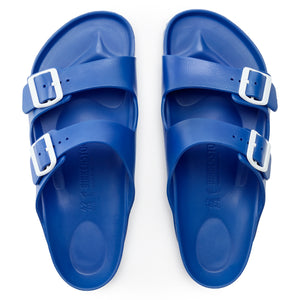 בירקנשטוק כפכפי גברים Birkenstock Arizona EVA Ultra Blue White Buckle