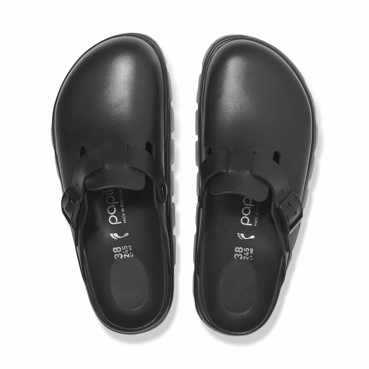 Birkenstock Boston Chunky EXQ LE Black כפכפי בירקנשטוק בוסטון צאנקי שחור