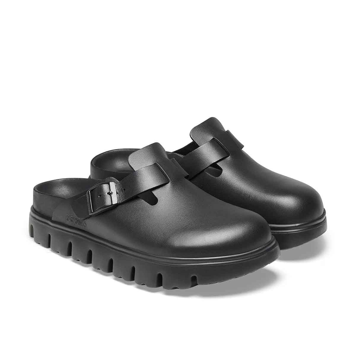 Birkenstock Boston Chunky EXQ LE Black כפכפי בירקנשטוק בוסטון צאנקי שחור