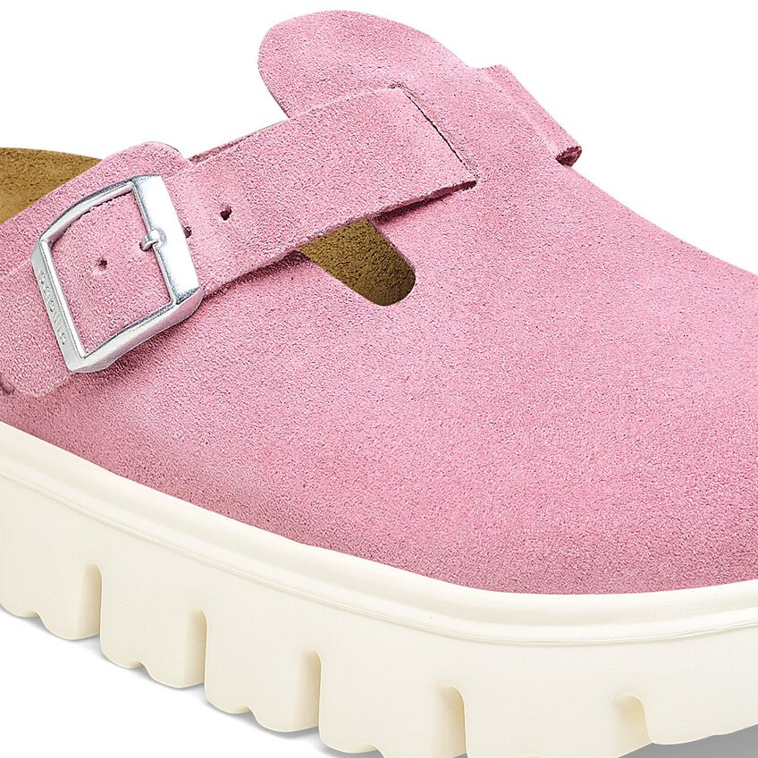 Birkenstock Boston PAP Chunky Candy Pink כפכפי בוסטון צאנקי ורוד
