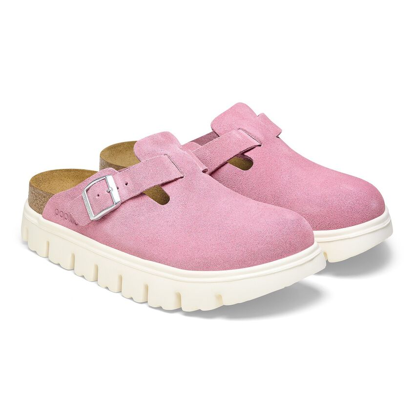 Birkenstock Boston PAP Chunky Candy Pink כפכפי בוסטון צאנקי ורוד
