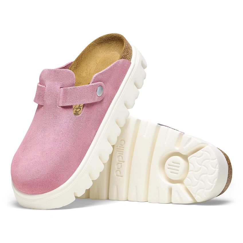 Birkenstock Boston PAP Chunky Candy Pink כפכפי בוסטון צאנקי ורוד