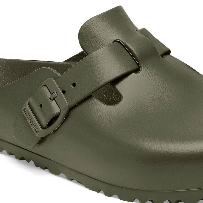 Birkenstock Boston EVA Khaki כפכפי בירקנשטוק בוסטון חאקי לנשים