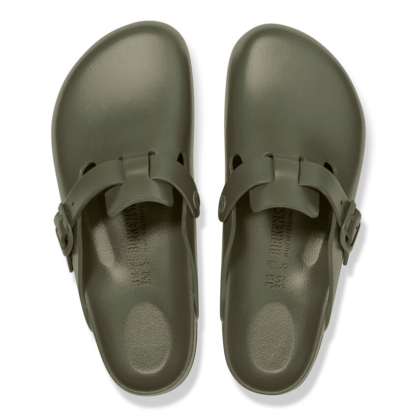 Birkenstock Boston EVA Khaki כפכפי בירקנשטוק בוסטון חאקי לנשים