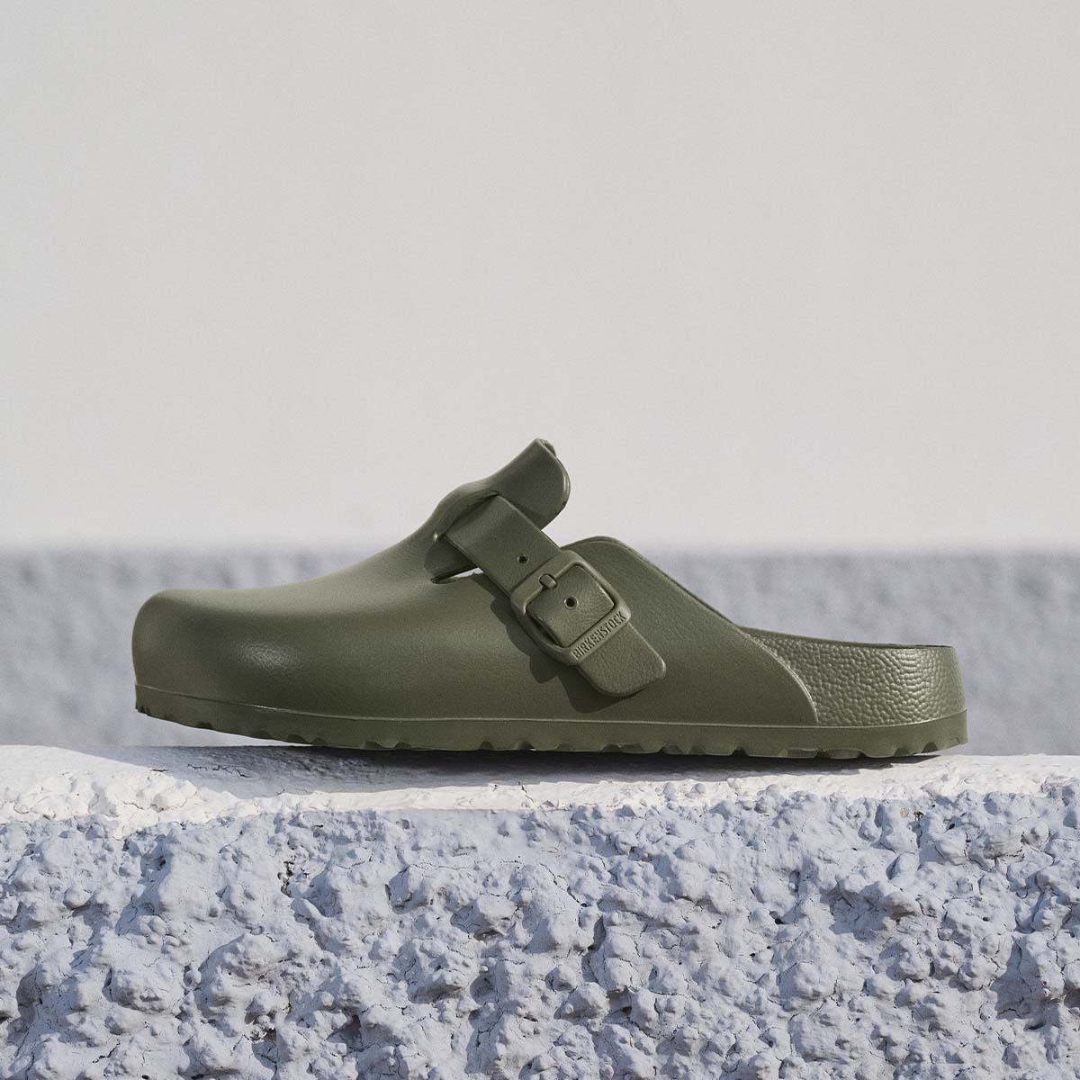 Birkenstock Boston EVA Khaki כפכפי בירקנשטוק לגברים בוסטון חאקי