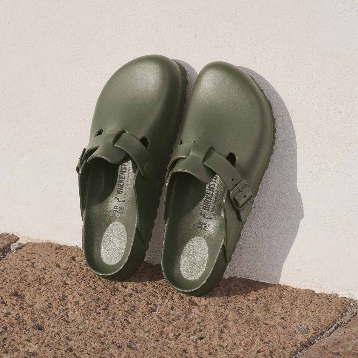 Birkenstock Boston EVA Khaki כפכפי בירקנשטוק לגברים בוסטון חאקי