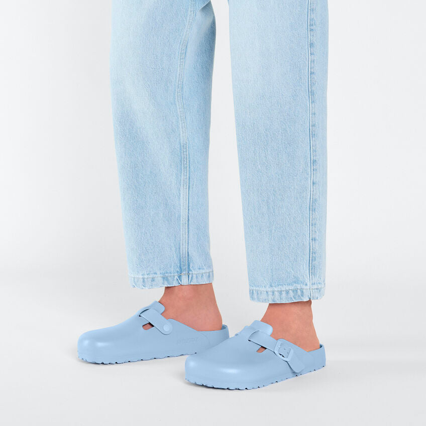 Birkenstock Boston EVA Dusty Blue כפכפי בירקנשטוק יוניסקס בוסטון תכלת