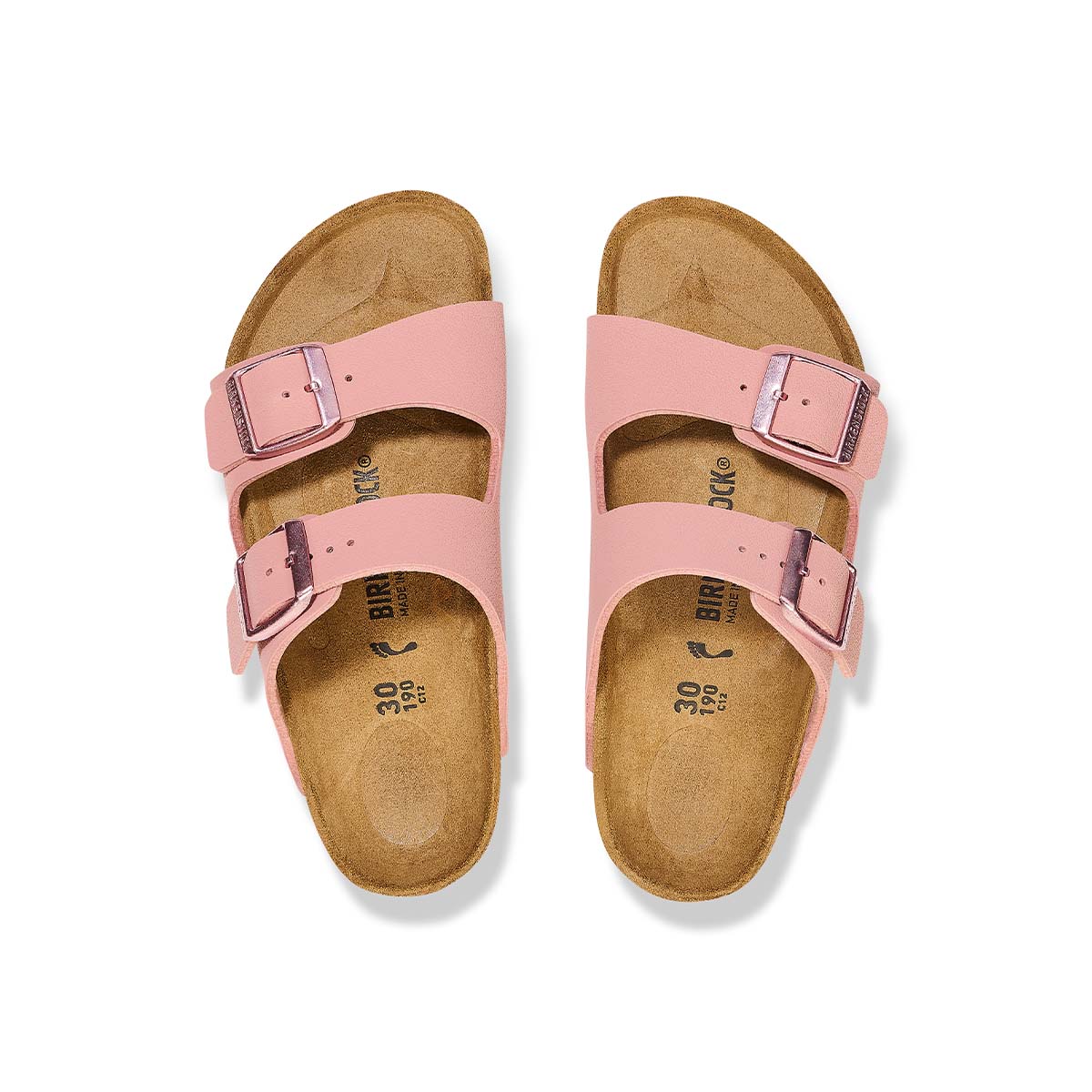 Birkenstock Arizona Kids BS Pink Clay כפכפי אריזונה ורוד קליי ילדים