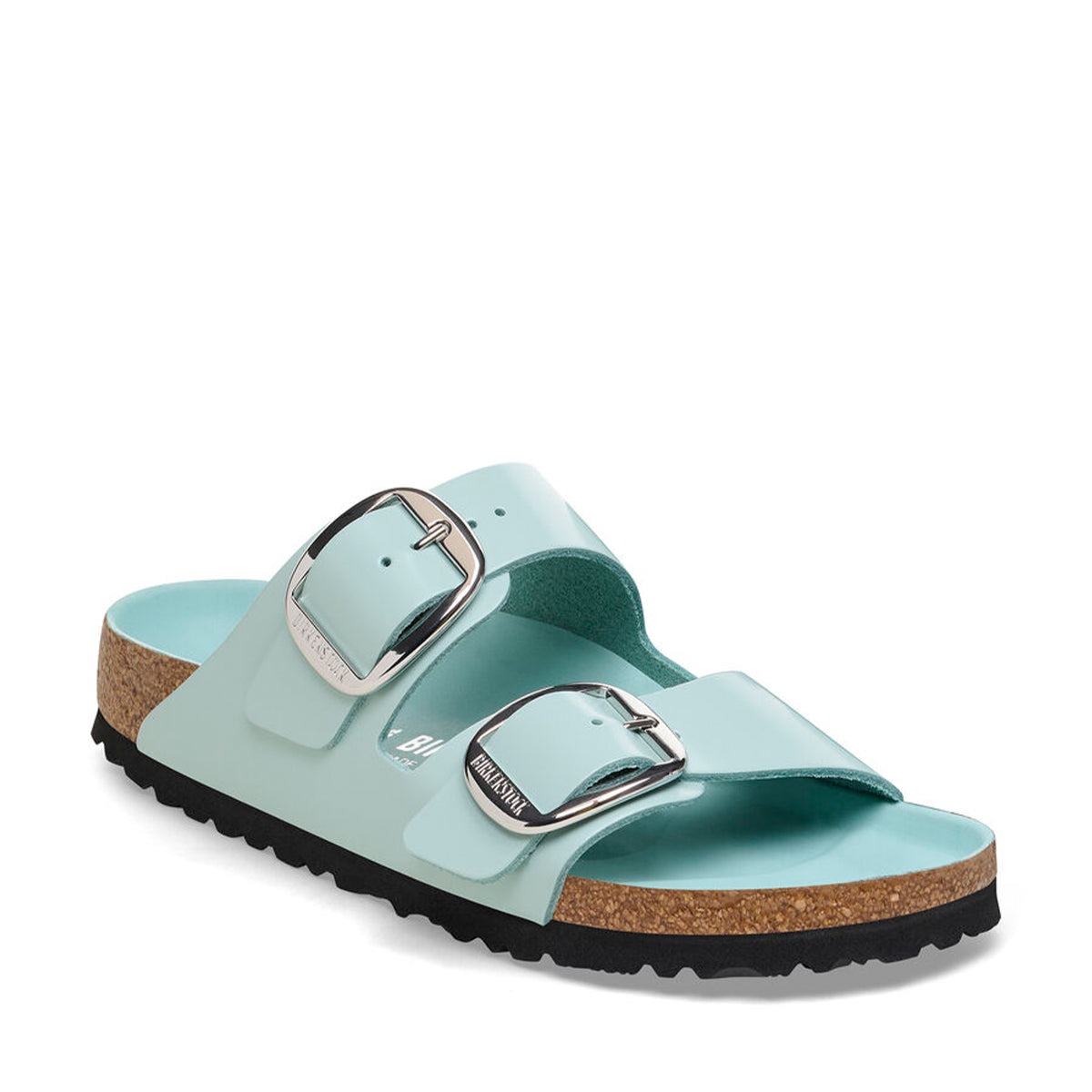 Birkenstock Arizona Big Buckle High Shine Surf Green בירקנשטוק כפכפי נשים