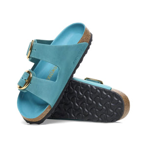 Birkenstock Arizona Big Buckle Biscay Bay כפכפי בירקנשטוק אריזונה אבזם טורקיז