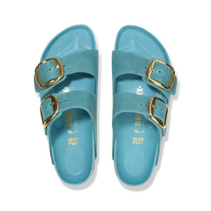 Birkenstock Arizona Big Buckle Biscay Bay כפכפי בירקנשטוק אריזונה אבזם טורקיז