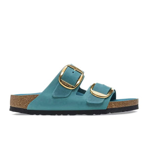 Birkenstock Arizona Big Buckle Biscay Bay כפכפי בירקנשטוק אריזונה אבזם טורקיז