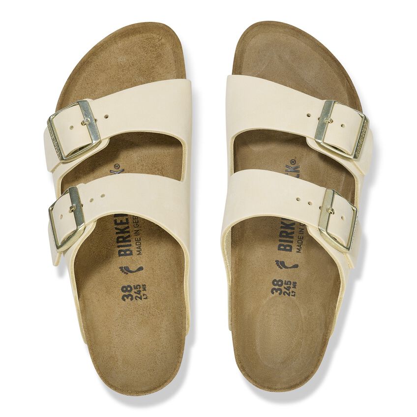 Birkenstock Arizona BS Ecru כפכפי נשים אריזונה קרם