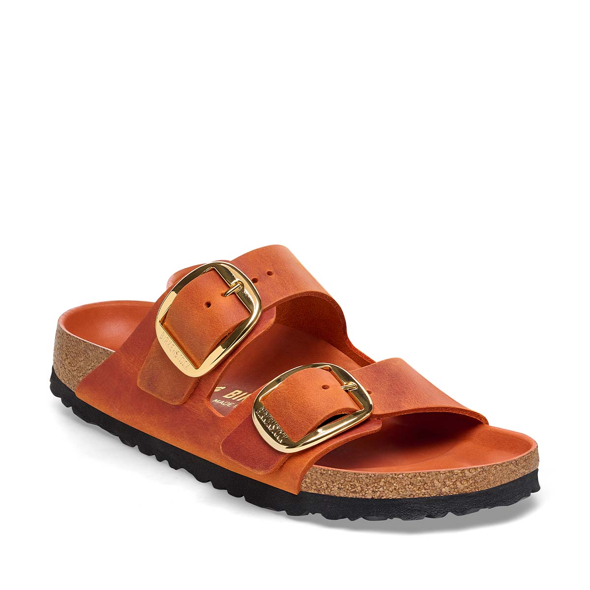 Birkenstock Arizona Big Buckle Burnt Orange כפכפי בירקנשטוק אריזונה לנשים