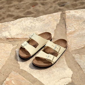 Birkenstock Arizona BS Ecru כפכפי נשים אריזונה קרם