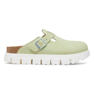 Birkenstock Boston PAP Chunky Faded Lime כפכפי בירקנשטוק בוסטון צאנקי ליים לנשים