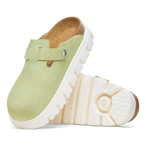 Birkenstock Boston PAP Chunky Faded Lime כפכפי בירקנשטוק בוסטון צאנקי ליים לנשים