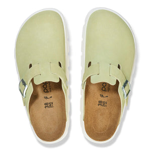 Birkenstock Boston PAP Chunky Faded Lime כפכפי בירקנשטוק בוסטון צאנקי ליים לנשים