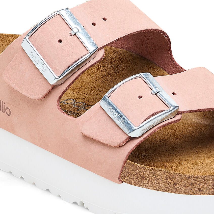 Birkenstock Arizona PAP Flex Platform Soft Pink כפכפי בירקנשטוק נשים